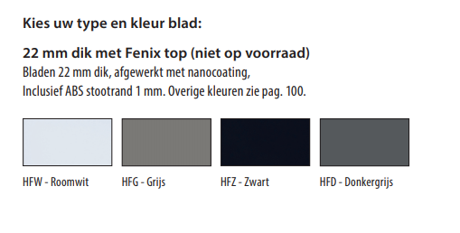Bridge Felix bladkleuren | Kantoormeubelen Nederland
