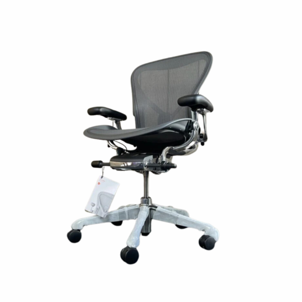 Herman Miller Aeron B bureaustoel Remastered Chroom - Afbeelding 4