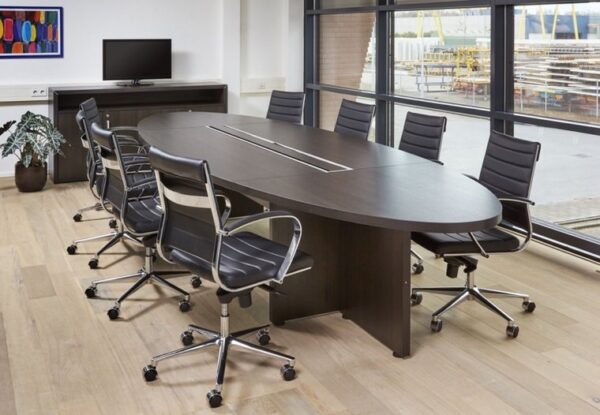 Manager ovale vergadertafel 420x138cm 2 | Kantoormeubelen Nederland