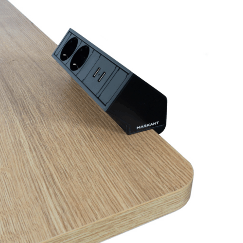 Media Hub opbouw powerdock zwart