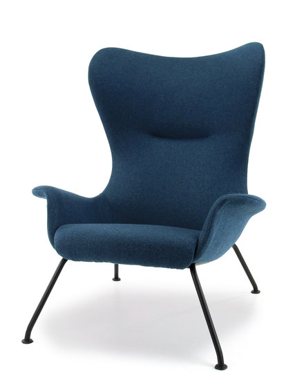 Nevada luxe lounge fauteuil in Fenice stof 1 | Kantoormeubelen Nederland