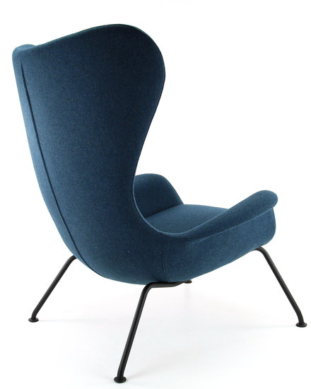 Nevada luxe lounge fauteuil in Fenice stof 3 | Kantoormeubelen Nederland