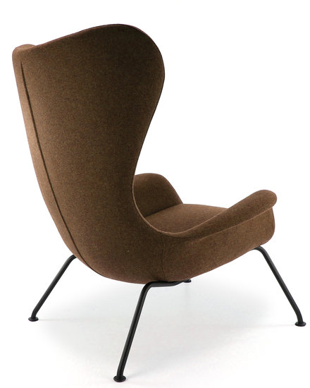 Nevada luxe lounge fauteuil in Fenice stof 6 | Kantoormeubelen Nederland