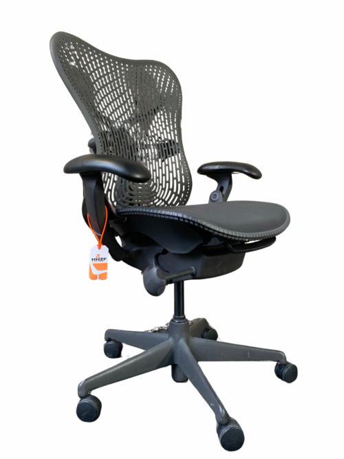 Herman Miller Mirra Graphite bureaustoel Refurbished