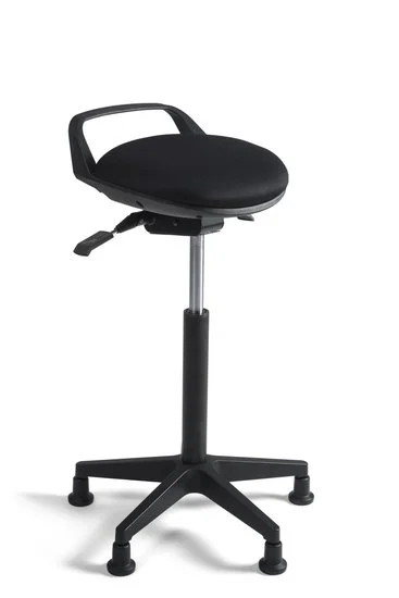 Stahulp Ergonomic Cathedra 39660 - Zwart gestoffeerd