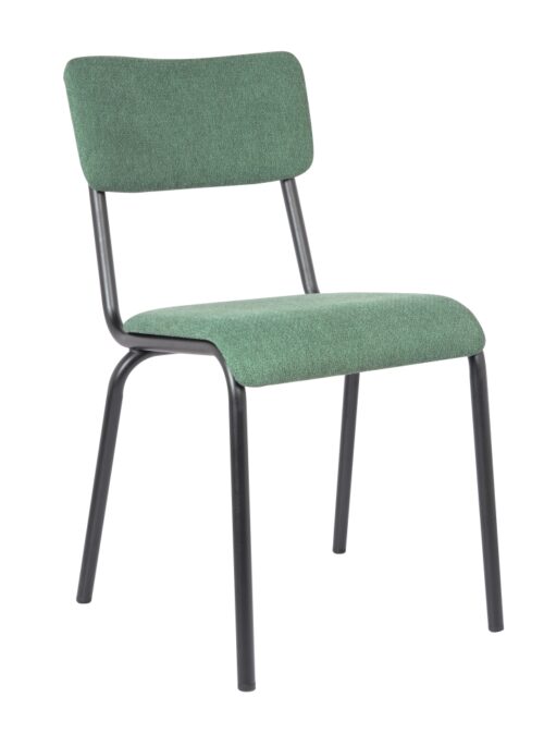 Stapelbare stoel gestoffeerd Indy by EMZ10834 20595 | Kantoormeubelen Nederland