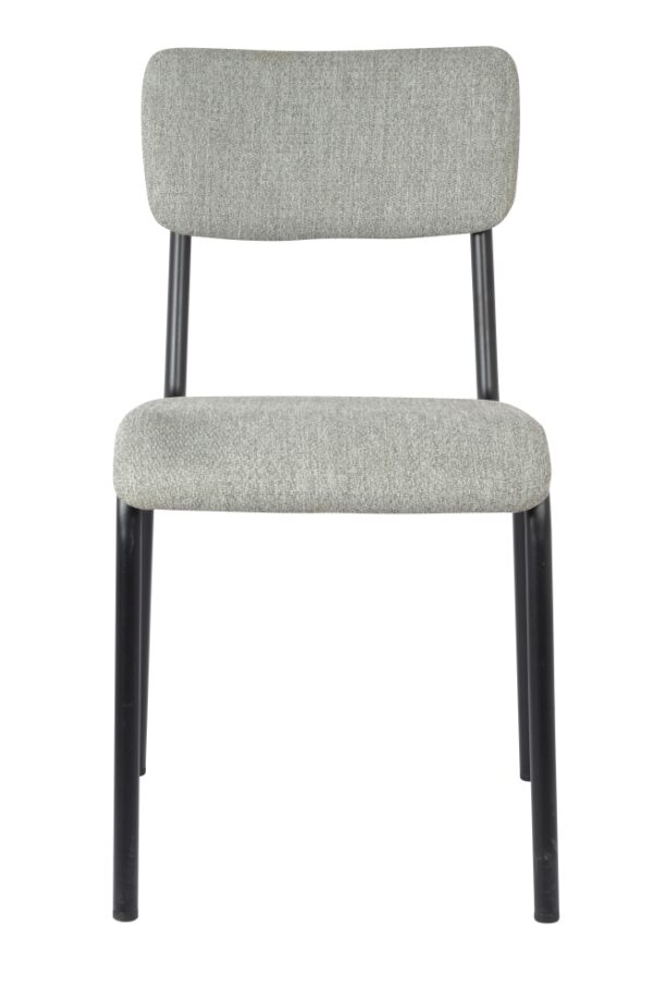 Stapelbare stoel gestoffeerd Indy by EMZ10834 20606 | Kantoormeubelen Nederland