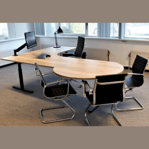 tube directie hoekbureau | Kantoormeubelen Nederland