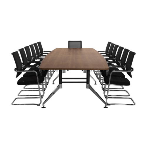 vergadertafel 440 x 140 cognac