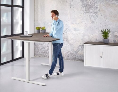 Zit/Sta Hoekbureau Professional Elektrisch Verstelbaar - Afbeelding 2