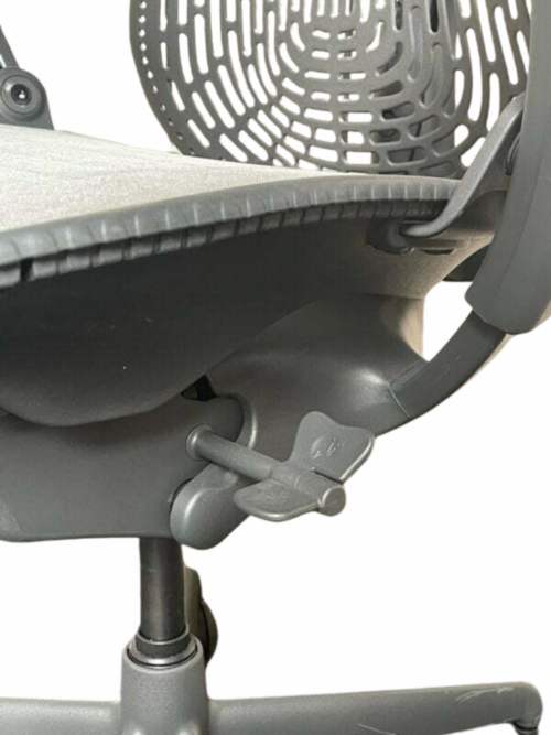 Herman Miller Mirra type 1 bureaustoel graphite grijs 1 | Kantoormeubelen Nederland