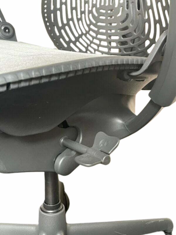 Herman Miller Mirra type 1 bureaustoel graphite grijs - Afbeelding 7