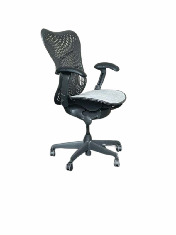 Herman Miller Mirra type 1 bureaustoel graphite grijs