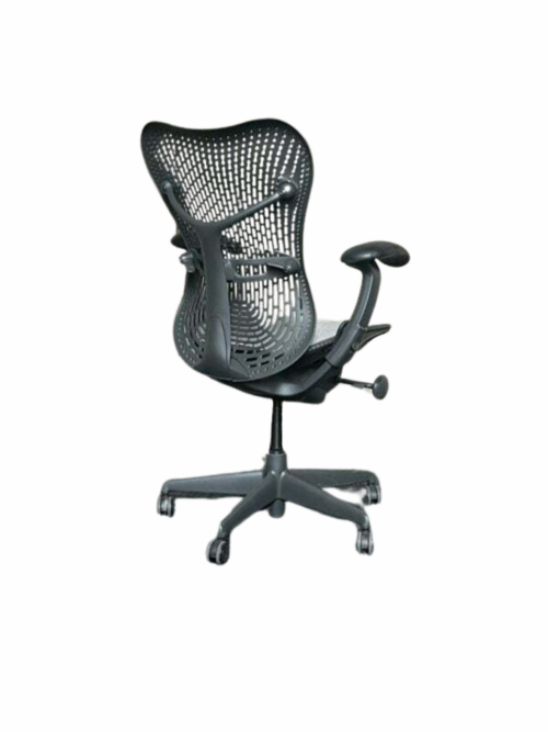 Herman Miller Mirra type 1 bureaustoel graphite grijs 4 | Kantoormeubelen Nederland