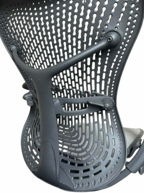 Herman Miller Mirra type 1 bureaustoel graphite grijs 5 | Kantoormeubelen Nederland