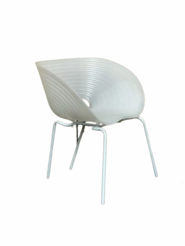 Vitra Tom Vac kuipstoel transparante kuip - Afbeelding 2