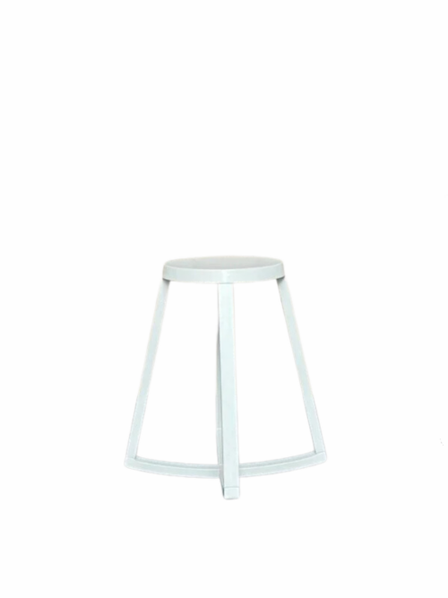 Feld Monarchy design kruk wit hoog