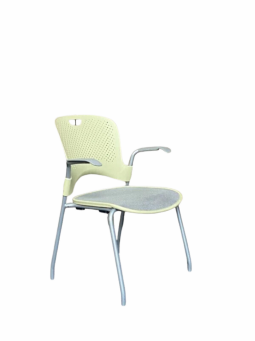 Herman Miller Caper vergaderstoel GeelGroen 1 1 | Kantoormeubelen Nederland