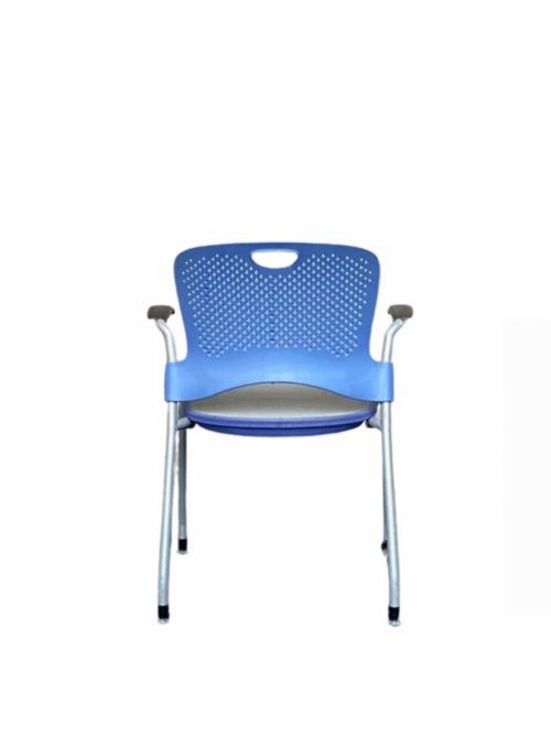 Herman Miller Caper vergaderstoel blauw 3 | Kantoormeubelen Nederland