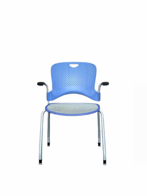 Herman Miller Caper vergaderstoel blauw