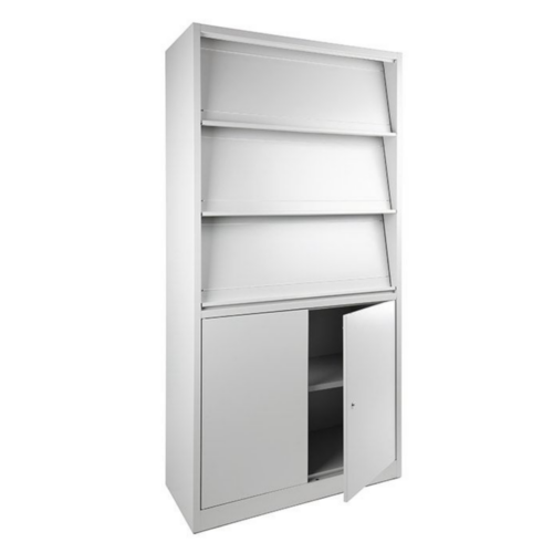 Tijdschriftenkast met onderkast 195x100x42cm - Afbeelding 2