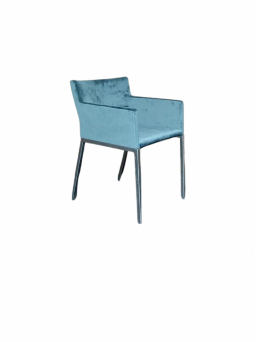 Lente BB design Studio Parade Blauw Velours 1 | Kantoormeubelen Nederland