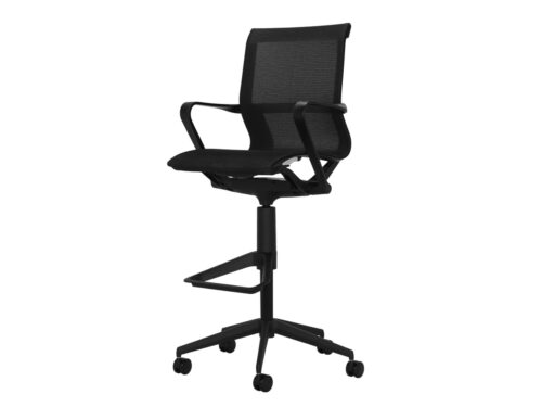 Hoge bureaustoel voor zit sta bureau Stradic10934 21016 | Kantoormeubelen Nederland