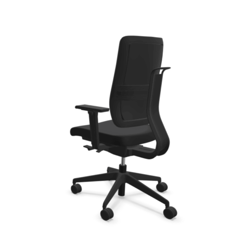 Viasit Toleo actie Bureaustoel NPR gestoffeerd achterzijde