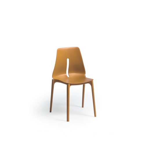 Oblong kantinestoel / terrasstoel in diverse kleuren - Afbeelding 3