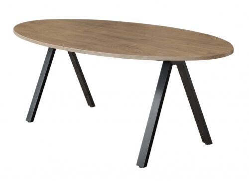 Design vergadertafel met V poot 12 | Kantoormeubelen Nederland