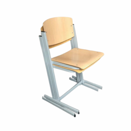 Eromes Schoolstoel Blank 4 | Kantoormeubelen Nederland