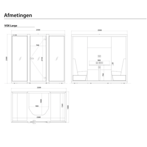 VOX Large 1 | Kantoormeubelen Nederland