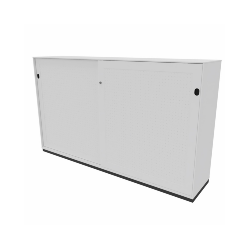 2 store akoestische schuifdeurkast 200 x 117 cm | Kantoormeubelen Nederland