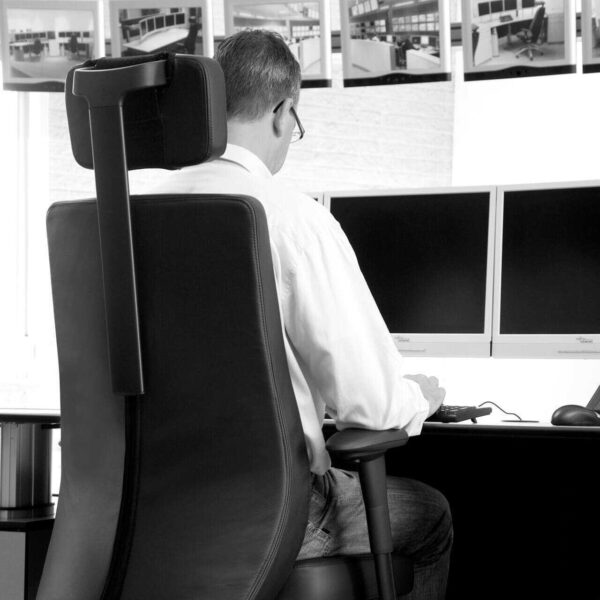 BMA Axia Focus 24 Uurs Bureaustoel,  24/7 Bewakingsstoel - Afbeelding 2