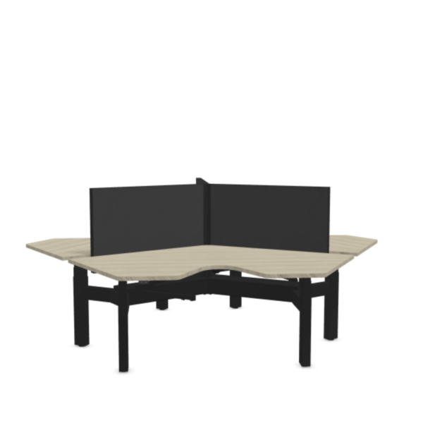 Matrix Pro Wing Zit Sta Bureau - Afbeelding 3