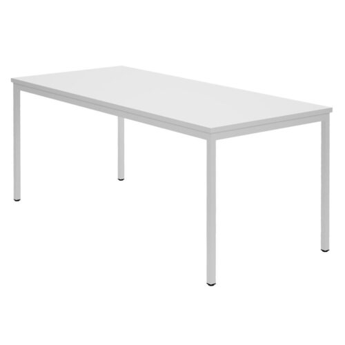 80876 Standaard Tafel Wit Wit 1920x1920 | Kantoormeubelen Nederland