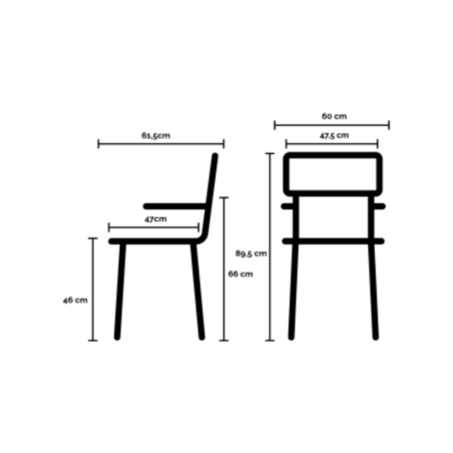 Nexo afmetingen | Kantoormeubelen Nederland