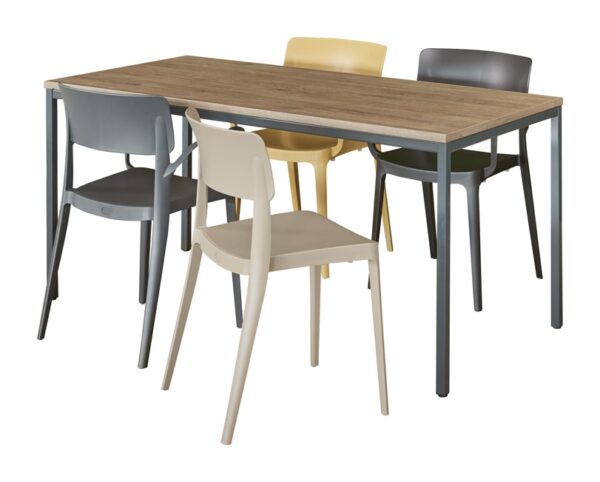 Kantinetafel  / Kantoortafel Standaard 120 x 60 cm - Afbeelding 5