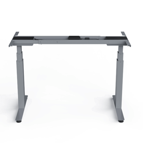 Eurodesk smartline zit_sta bureau grijs frame