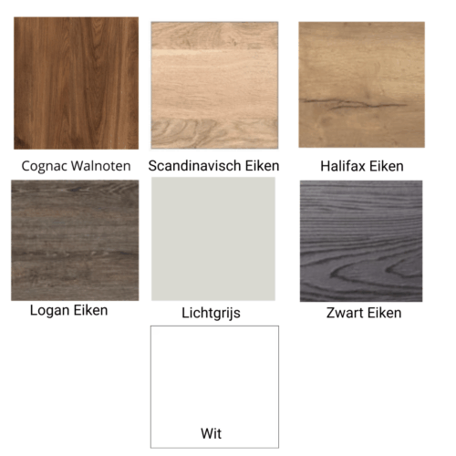 Eurodesk smartline zitsta bureau bladkleuren