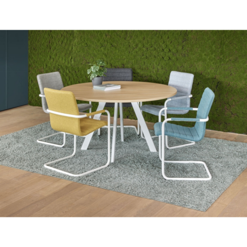 KMNL Office Ronde Vergadertafel Spin 120 cm