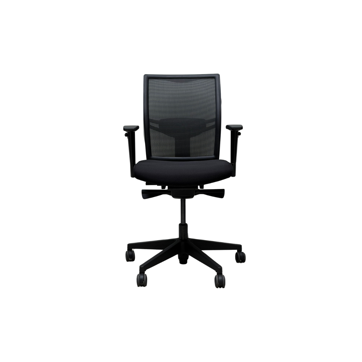 Gebruikte Ergonomic Cathedra 7060 CS Nylon Netrug Bureaustoel