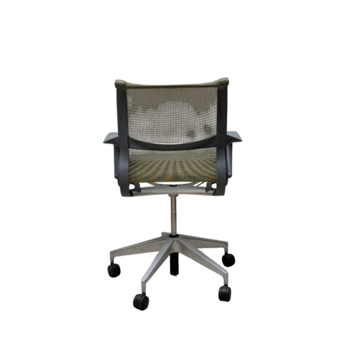 Herman Miller Setu Verrijdbare Vergaderstoel Groen - Afbeelding 5